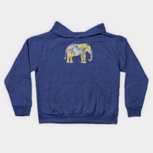 Elephant Memories Kids Hoodie